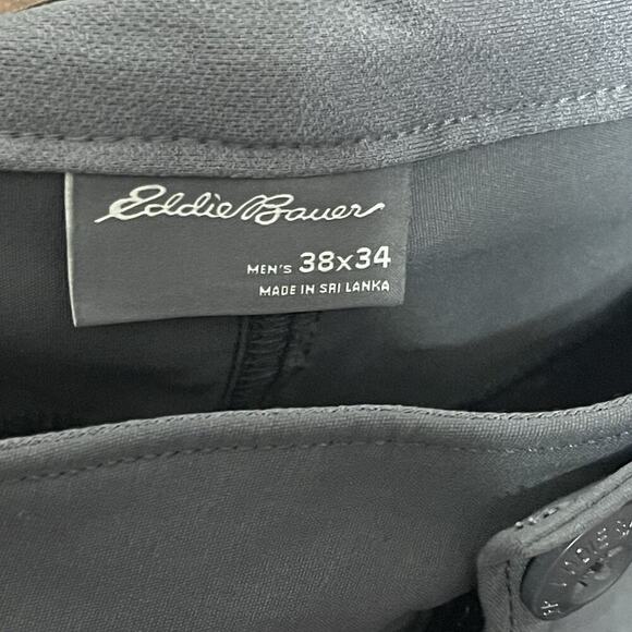 Eddie Bauer Tech Pants Two Way Stretch Cargo Pocket Size 38x34 Gorpcore - Picture 4 of 6
